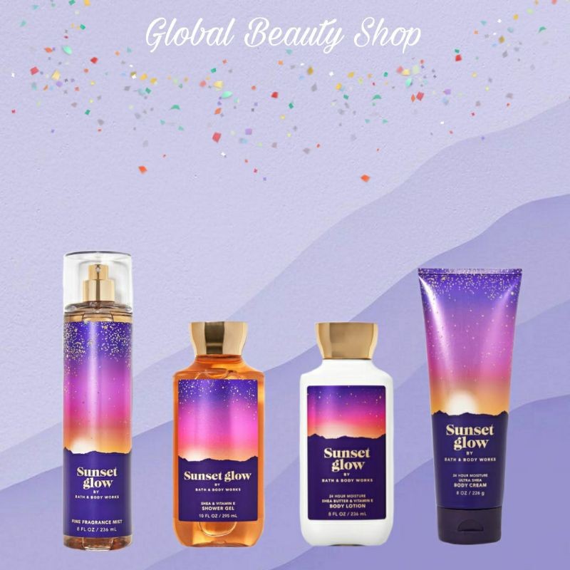 Ready selalu- Sunset Glow - Bath and Body Works BBW