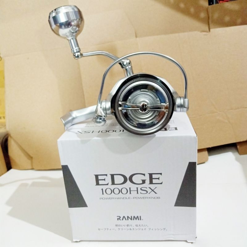 Reel Spinning Ryobi Ranmi Edge HSX 1000 2000 3000 4000 5000 Carbon Rotor Ringan Kuat