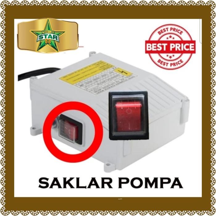 Ready JT Saklar Control box pompa submersible Firman 1 Hp / 0,75kw / 30uf