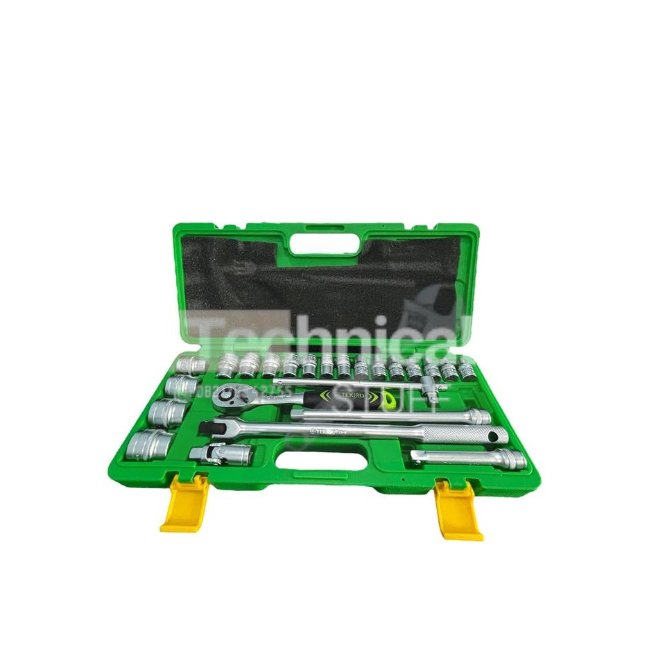 Promo Tekiro 1/2 Inch Set 6 Pt 8 - 32 Mm Plastik 24 Pcs / Kunci Sock Set Ring Pas Kunci Sock Kunci