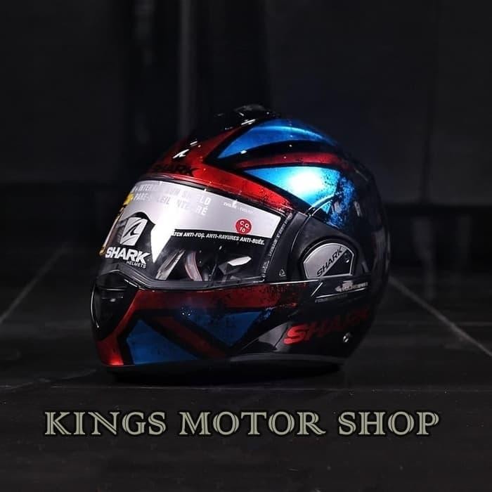 SHARK EVOLINE 3 TIXER RED BLUE ORIGINAL TERLARIS