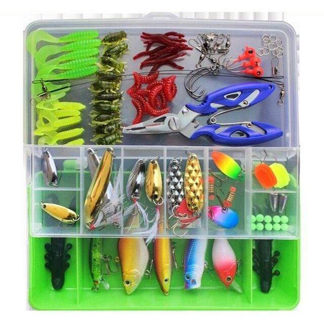 [ REDY ] Umpan Casting 1 Box Lengkap 1 Set Umpan Catsing Gabus Soft Frog 1 Set Lengkap Umpan Casting