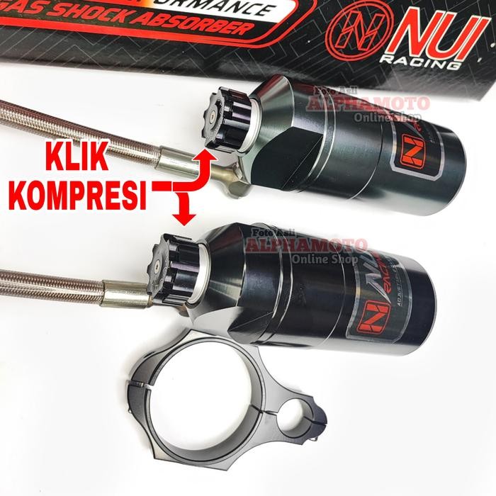 MONOSHOCK NUI RACING VIXION OLD NEW R15 V3 V2 XABRE MT15 XSR155 TABUNG PISAH SHOCK BELAKANG TERMURAH