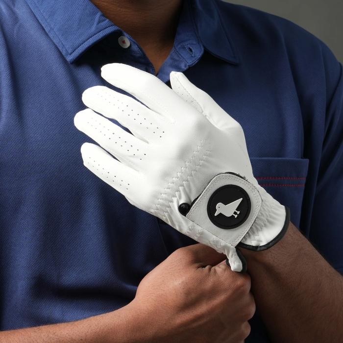 Essential - Albatross Glove Golf Cabretta Kulit Putih Sarung Tangan