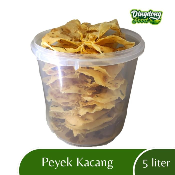 

Terlaris- Peyek Rempeyek Kacang Tanah / Teri Fresh Homemade Toples 5L