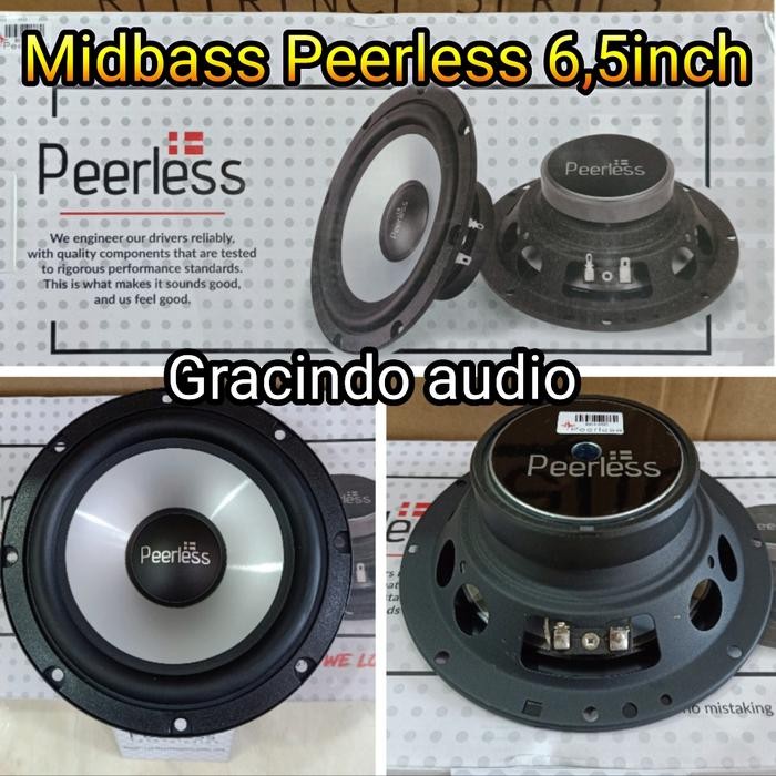 RideOn- Speaker Midbass Peerless 6.5inch High Performance by Cello