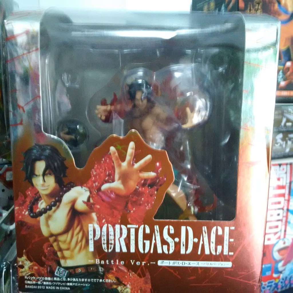 New Portgas D Ace Battle Version FZO Figuarts KW One Piece Anime