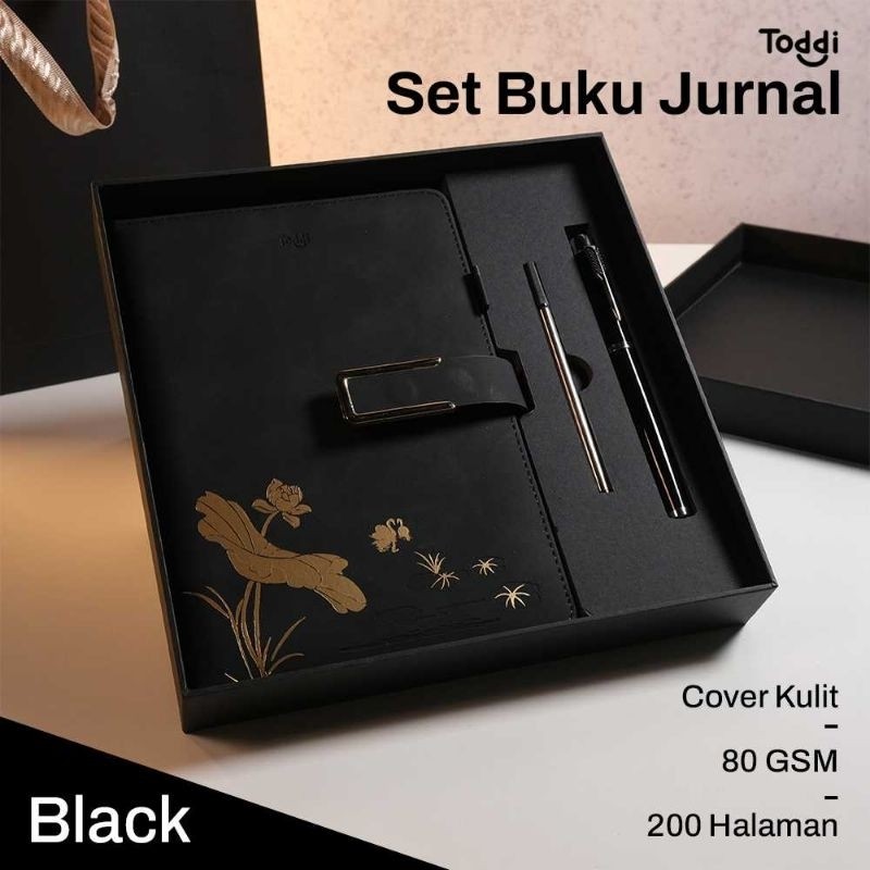 

Primal Toddi Set Buku Jurnal Leather Notebook Diary 80GSM 200 Halaman JG663 quality buku diary