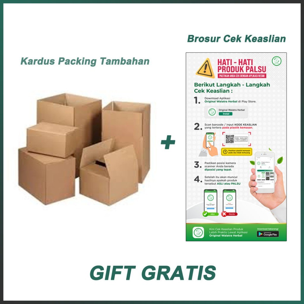 

Brosur Cek Keaslian Produk Herbal