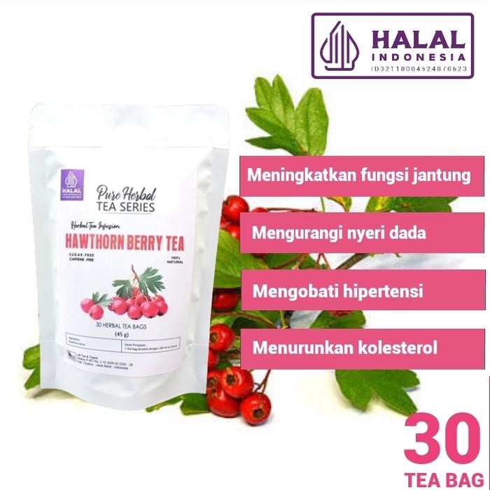 

ELIF TEA Hawthorn Berry Tea Teh Hawthorn Berry 30 Tea Bag