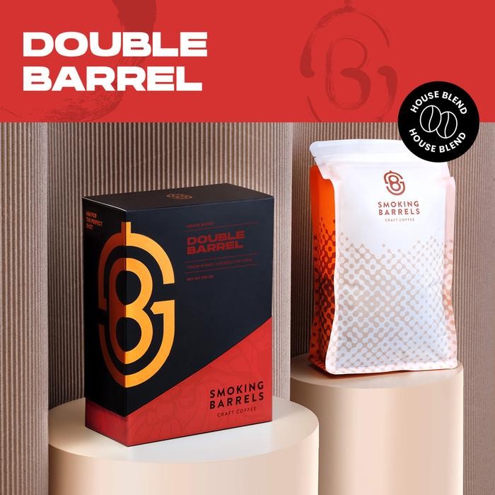 

Double Barrel Blend (Specialty Coffee- Espresso Roast) SB Craft Coffee