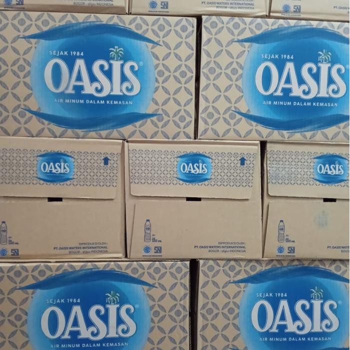 

Oasis Air Mineral Botol Tanggung 600 ml