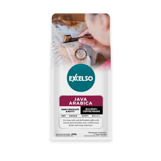 

Excelso JAVA ARABICA BIJI / BUBUK Kopi 200 gr