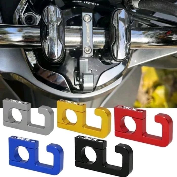 Ready Hook 69 Cantelan Helm Gantungan Barang motor Honda PCX160 PCX150 MERAH