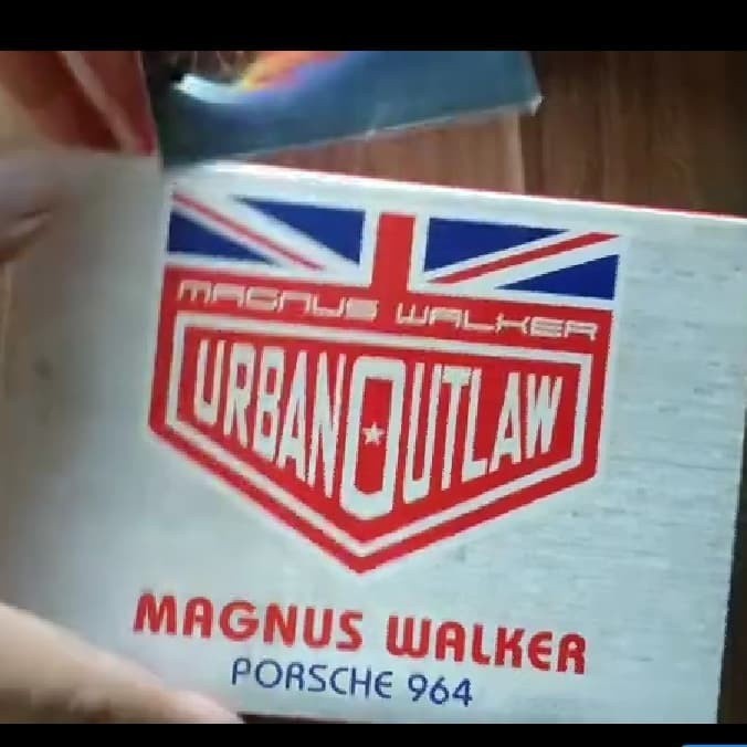 ORIGINAL SALE TERBARU SALE  SALE HOT WHEELS PORSCHE RLC MAGNUS WALKER ACRYLIC AKRILIK FIGURE