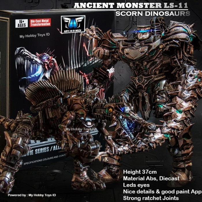 PROMO TERLARIS SALE  SALE [100% ASLI] ACTION FIGURE ROBOT TRANSFORMERS GRIMLOCK SCORN DINOSAURUS