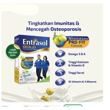 

(Expert) Entrasol Gold Chocolate 580gr susu kalsium