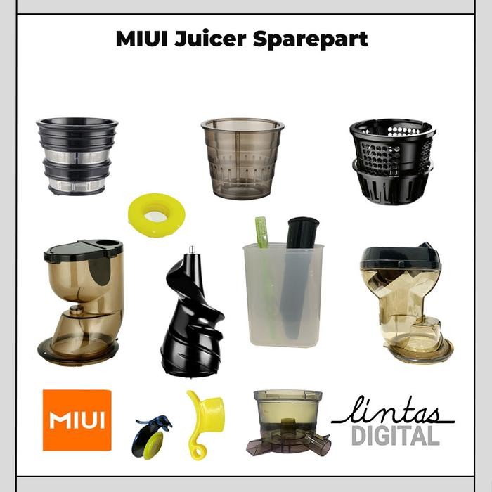 MIUI COLD PRESS SLOW JUICER PRO SPAREPART TAMBAHAN JUICER