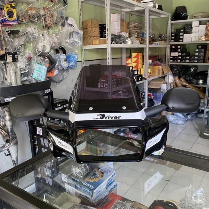 MURAH gordon driver screen vespa excel lengkap spion