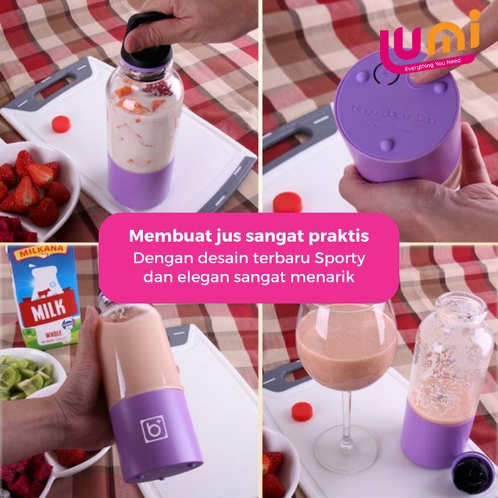 BINGO JUICER CUP PORTABLE - BLENDER JUICE SERBAGUNA