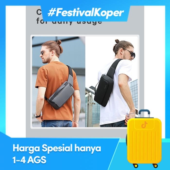 ORIGINAL BANGE Tas Selempang Pria Tas Pria Slingbag Pria BG77202 READY STOCK
