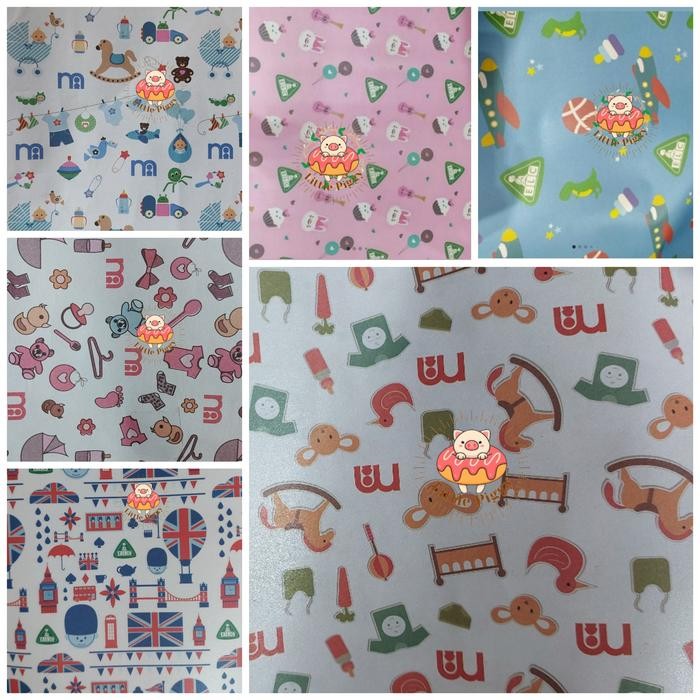 

Pesta- Kertas Kado mothercare ELC / wrapping newborn baby