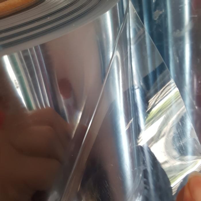 Pesta- Plastik mika kaku rigid 0.25mm / Plastik kotak souvenir meteran L70