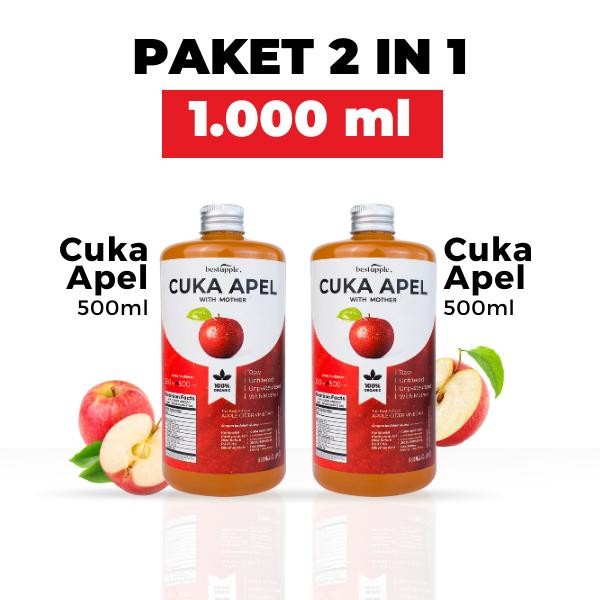 

Best Honey Cuka Apel with Mother 500 ml / 1000 ml