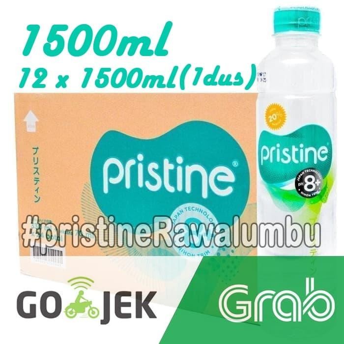 

Pristine water 1500 ml x 12 botol+air minum pristine+air alkali (1Dus)