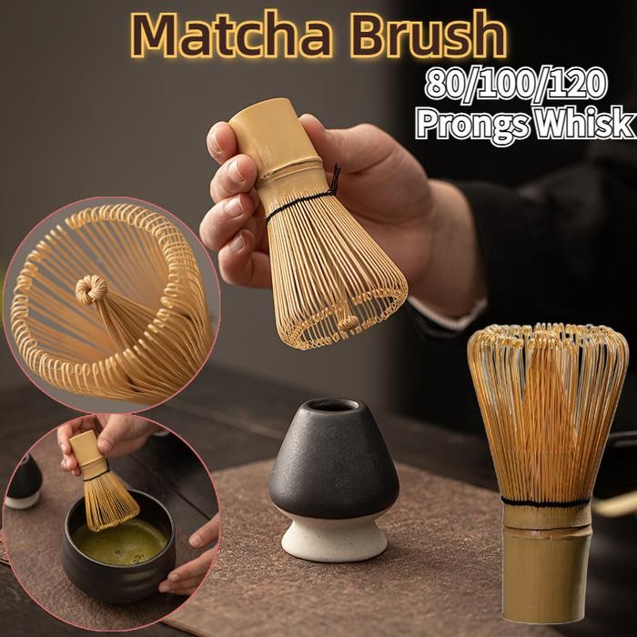 

Vinnatsu Matcha Brush/ Green Tea Powder Chasen Tool / Bambu Pengaduk Bubuk Matcha/Chasen