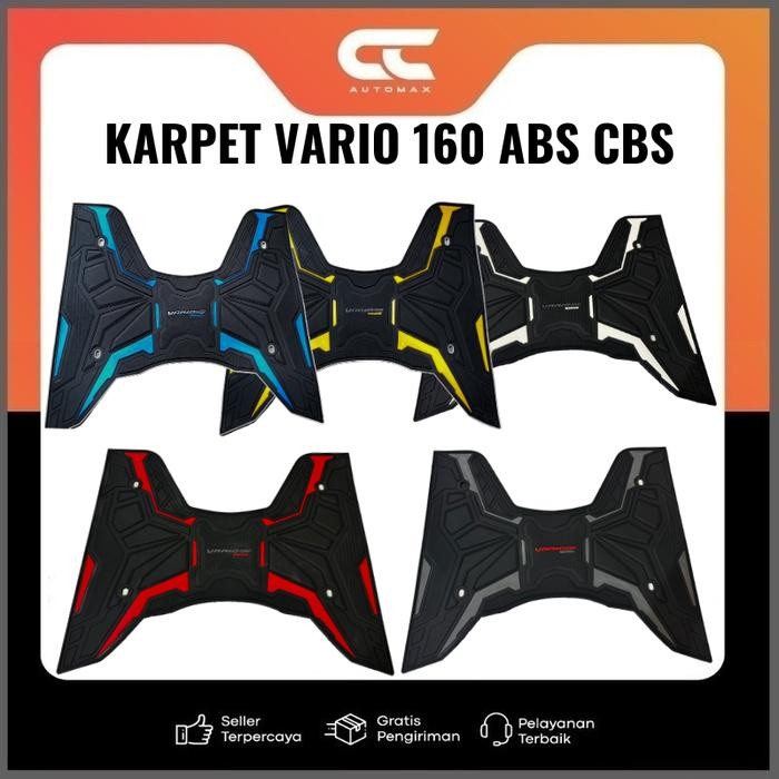 Alas Kaki Vario 160 ABS CBS 2022-2024 Karpet Keset Motor Vario 160