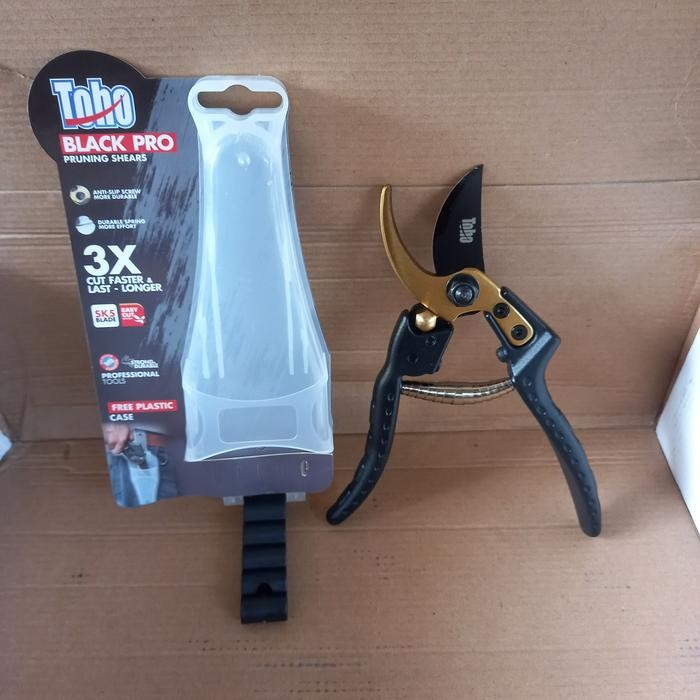 GUNTING DAHAN TOHO Ori Black Pro 8 Inchi Pemotong Daun Pruner TOHO