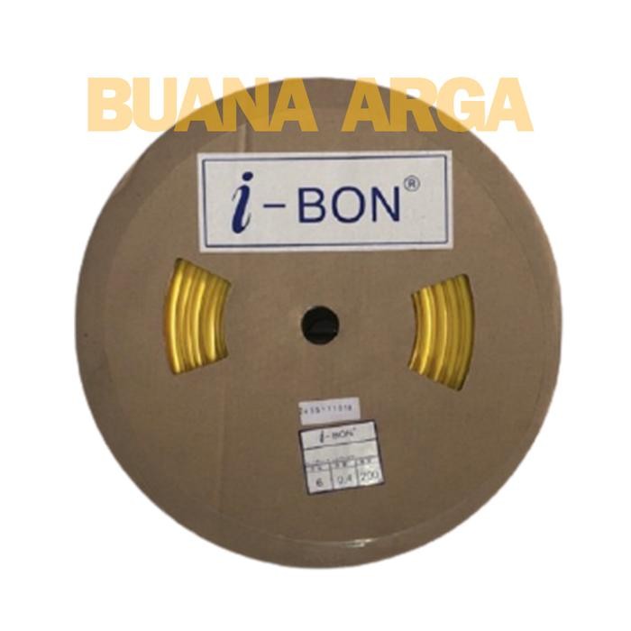 

MARKER TUBE IBON 6.0 UNTUK KABEL 10MM HIJAU / KUNING