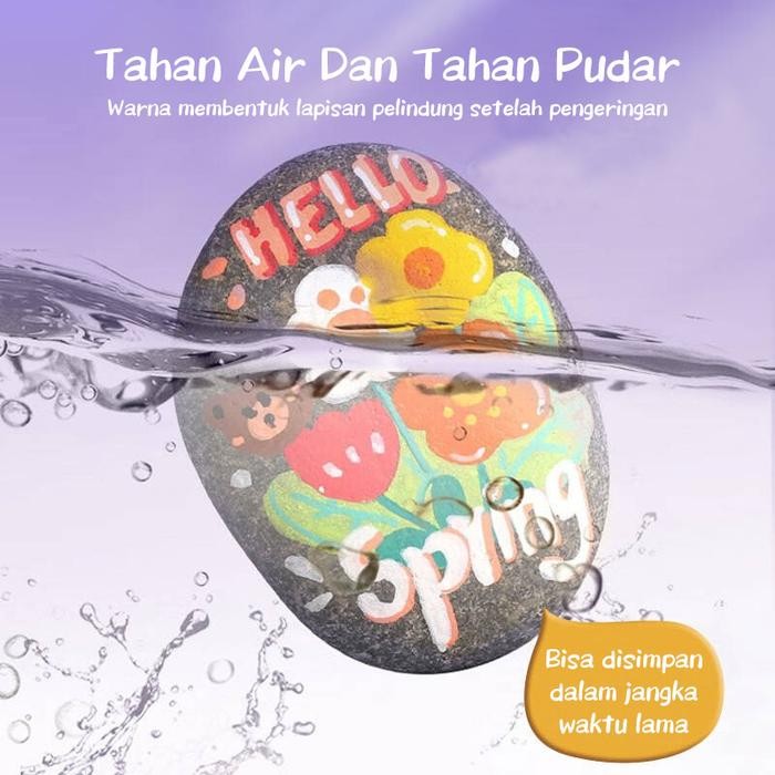

[READY] AIMILO SPIDOL ACRYLIC MARKER SPIDOL WARNA WARNI 1 SET DIY PAINTING AKRILIK MARKER 48/60/80