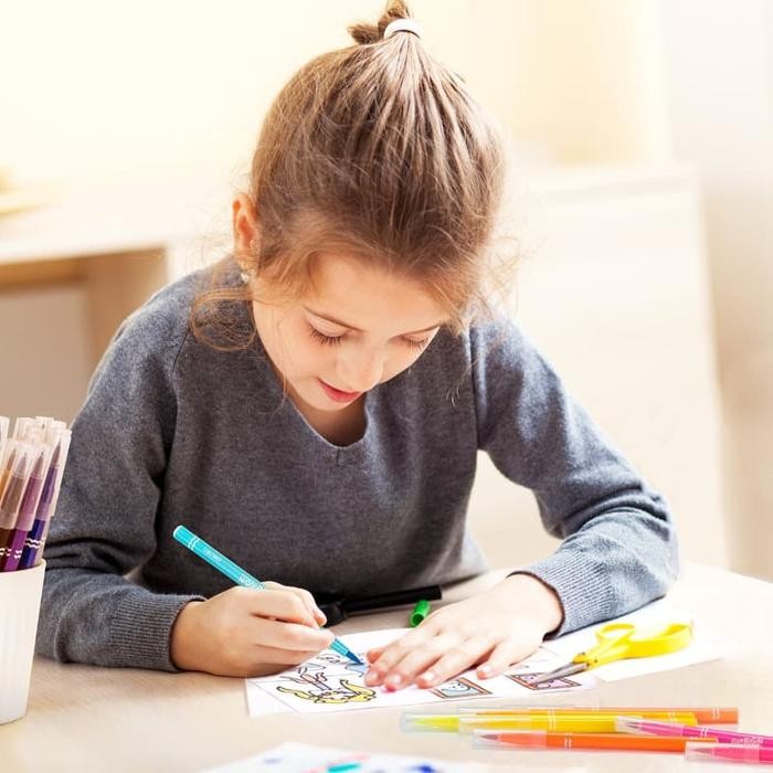 

DELI FELT PEN LEMBUT,48 WARNA ,MUDAH DIBERSIHKAN DENGAN AIR 70687
