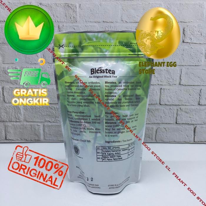 

Terlaris- Blesstea / Bless Tea / Blesstea Teh Hitam Kemasa Pouch 70 Gram
