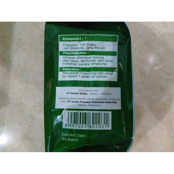 

Terlaris- Teh Centella Hpai Teh Herbal Aman Untuk Penderita Gula