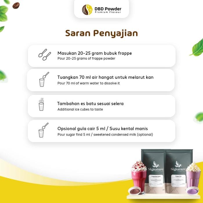

BARANG TERLARIS Powder DBD Red Velvet Premium 1kg / Bubuk minuman Premium Red Velvet 1kg