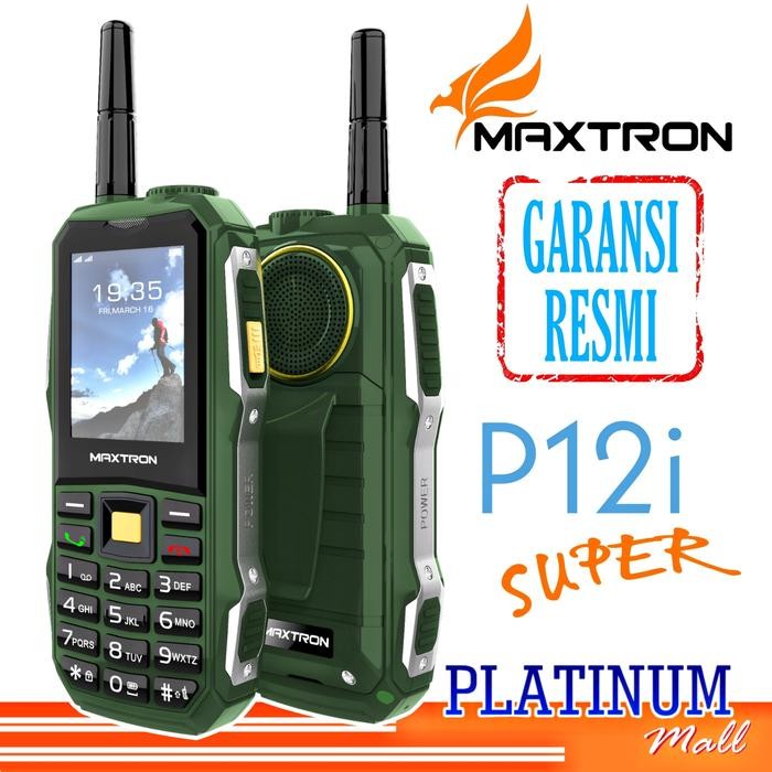 Gadgetra- Maxtron P12 P12I Super - Hp Gunung 2,4" - Dual Sim Gsm - Hp Maxtron
