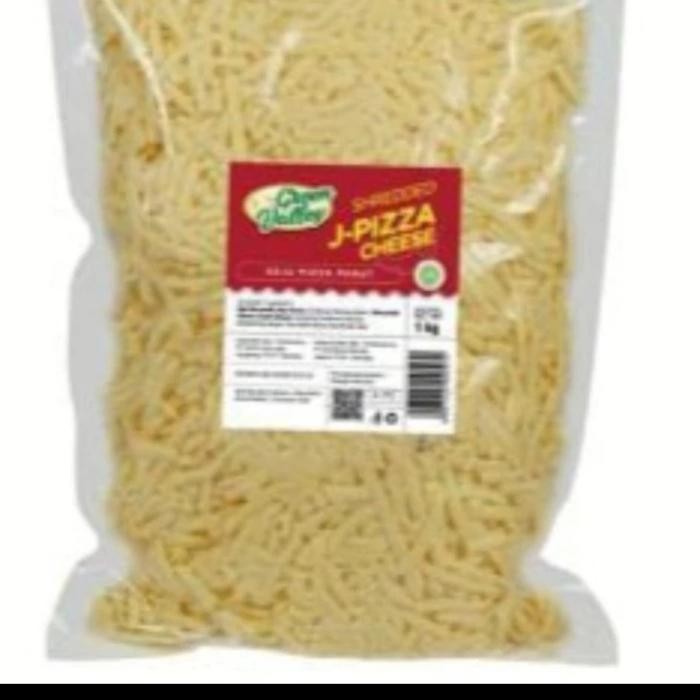 

BARANG TERLARIS Keju Mozarella Parut J Pizza Green Valley 1kg