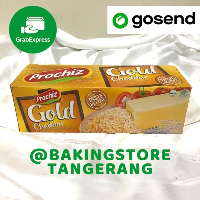 

BARANG TERLARIS Keju PROCHIZ Gold 2 kg GOJEK GRAB