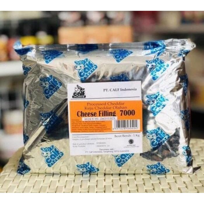 

BARANG TERLARIS Filling Cheese - Calf Cheese Filling 7000 1kg