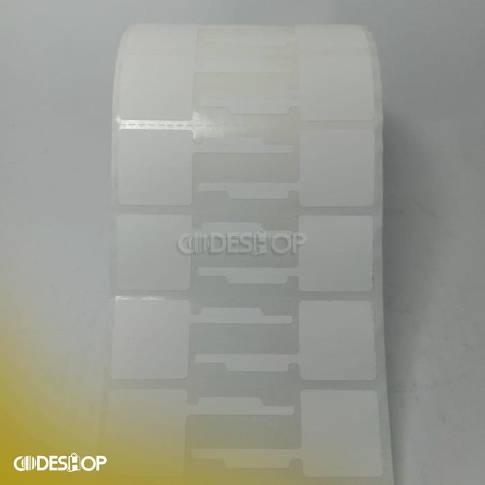 

Sticker Label Emas - Jewelry Bahan Sintetis Yupo (Isi : 3.000 Pcs )