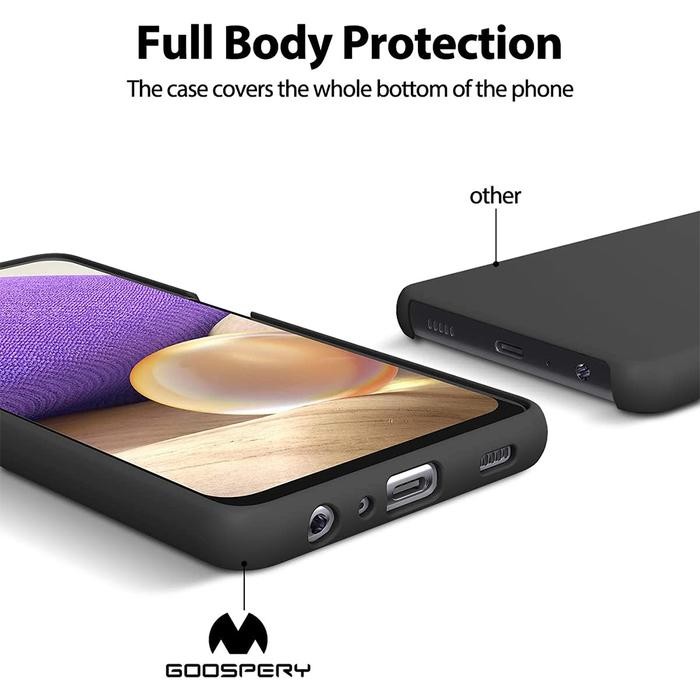 Ponselia- Goospery Samsung Galaxy A33 5G A336 Mercury Silicone Case