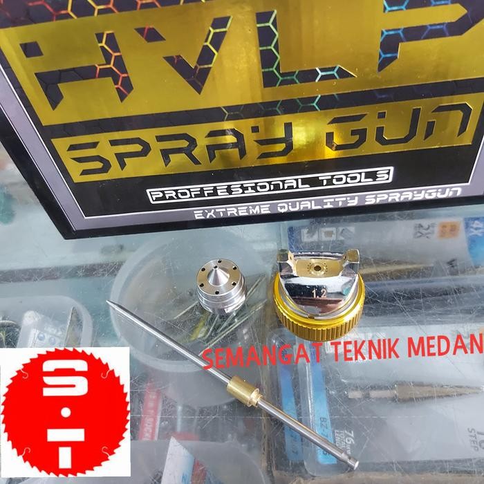 1,2MM SPAREPART NOZZLE SET SPRAY GUN ANGIN HVLP HYPER COOFIX 1,2 1.2MM