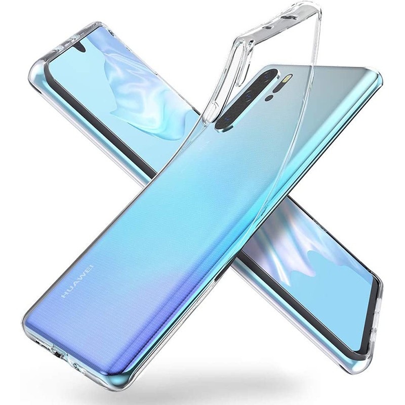 Clear Ultra Thin Silicone Case For Huawei P50 P40 P30 P20 P10 Lite Pro Plus Soft Back Cover