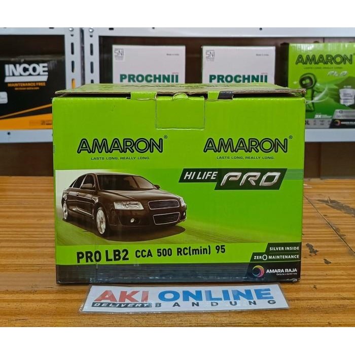 Aki mobil Peugeot 406 AMARON Din 66 55559 Aki kering