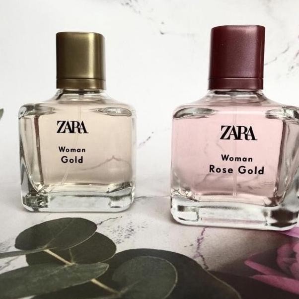 BUNDLE PARFUM ORIGINAL EROPA Zara Woman Gold & Zara Woman Rose Gold