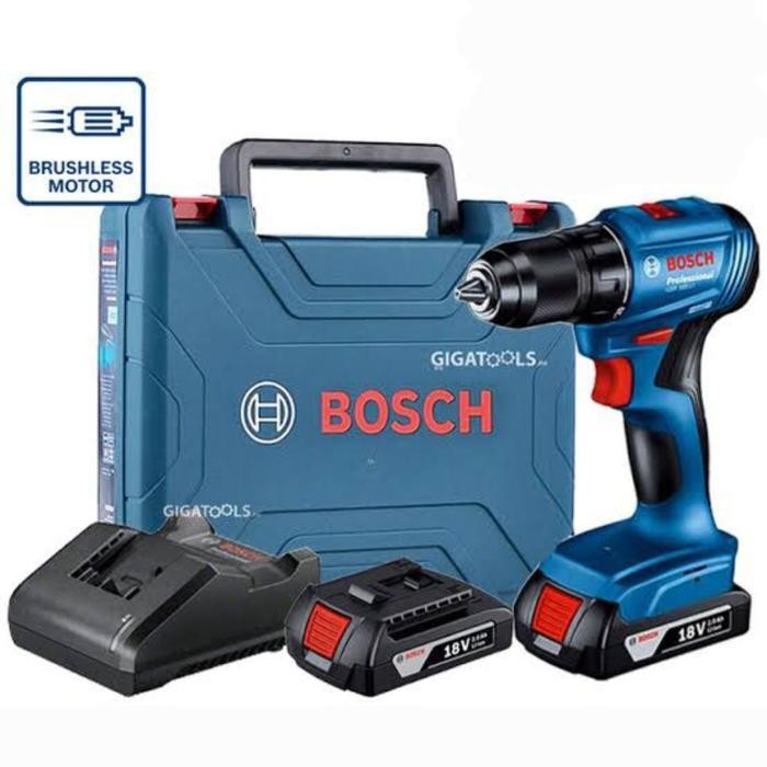 Bor Cordless BOSCH 18V GSR 180 Li ( 2 Batre )