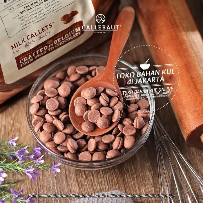

Callebaut Milk 823 NV 33,6% 500gr Couverture Chocolate 823NV Cokelat